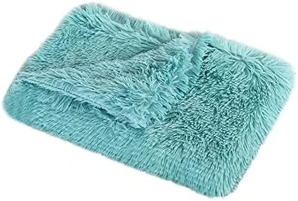 Slakkenreis Home Warm Pet Dog Blanket Cat Blanket Pet Plush Mat Solid Color Pet Mat Sky Blue One Size 15 Slakkenreis Home Warm Pet Dog Blanket Cat Blanket Pet Plush Mat Solid Color Pet Mat Sky Blue One Size - Image 15