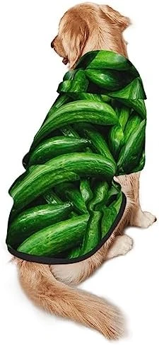 Cucumber Vegetables Green Food Pet Dog Hoodie Costume Pets Wear Hoodies Winter Coat Cloth Sweaters Sweatshirts Jacket Pullover 7 Cucumber Vegetables Green Food Pet Dog Hoodie Costume Pets Wear Hoodies Winter Coat Cloth Sweaters Sweatshirts Jacket Pullover - Image 7