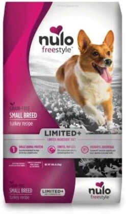 Nulo Freestyle Limited Ingredient Small Breed Dog Food, Premium Allergy Friendly Adult & Puppy Grain-Free Dry Kibble Dog Food, Single Animal Protein With BC30 Probiotic For Healthy Digestive Support -Dog Supplies Store 41HMJoc01PL. AC