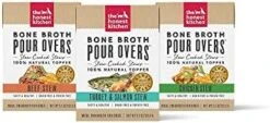 The Honest Kitchen Bone Broth POUR OVERS™ Wet Toppers For Dogs(Chicken Strew) 5.5 Oz (Pack Of 12) 11 The Honest Kitchen Bone Broth POUR OVERS™ Wet Toppers For Dogs(Chicken Strew) 5.5 Oz (Pack Of 12) -Dog Supplies Store 41I2HGSi7rL. AC