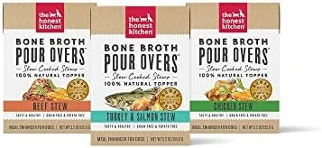 The Honest Kitchen Bone Broth POUR OVERS™ Wet Toppers For Dogs(Chicken Strew) 5.5 Oz (Pack Of 12) 5 The Honest Kitchen Bone Broth POUR OVERS™ Wet Toppers For Dogs(Chicken Strew) 5.5 Oz (Pack Of 12) - Image 5