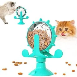 Pet Toys Slow Feeder Toy With Powerful Suction Cup 360 Degree Rotating Dog Cat Feeder Toy Dog Cat Food Dispenser Puzzle Toys Relieve Anxiety Improve IQ Cute Stuff Gifts For Men Women