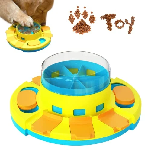 YumSur Dog Puzzle Toys, Interactive Dog Toys For Dogs Training Funny Feeding, Dog Treat Puzzle Intelligence Toy For Small And Medium Dogs, Improve IQ Puzzle Bowl For Puppy Pet 1 YumSur Dog Puzzle Toys, Interactive Dog Toys For Dogs Training Funny Feeding, Dog Treat Puzzle Intelligence Toy For Small And Medium Dogs, Improve IQ Puzzle Bowl For Puppy Pet