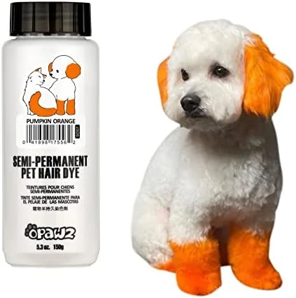 OPAWZ Semi-Permanent Dog Hair Dye, Food-Grade Pigment Dog Dye, Non-Toxic Pet Hair Dye For Dogs, Cats And All Pets Can Be Bathed (Dahlia Purple) 8 OPAWZ Semi-Permanent Dog Hair Dye, Food-Grade Pigment Dog Dye, Non-Toxic Pet Hair Dye For Dogs, Cats And All Pets Can Be Bathed (Dahlia Purple) - Image 8