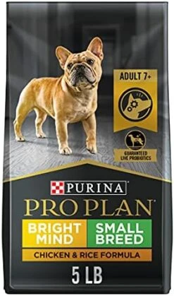 Purina Pro Plan Senior Dog Food With Probiotics For Dogs, Bright Mind 7+ Chicken & Rice Formula - 30 Lb. Bag 19 Purina Pro Plan Senior Dog Food With Probiotics For Dogs, Bright Mind 7+ Chicken & Rice Formula - 30 Lb. Bag -Dog Supplies Store 41ItSgF3ItL. AC
