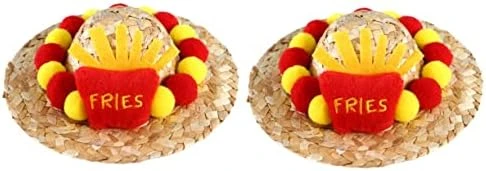 5pcs Cat Dog Straw Hat Trendy Hats Summer Clothing Dresses Trendy Pet Costume Hat Pet Cosplay Costume Small Animals Hat Hats For Dog Wear-Resistant Pet Hat Delicate Cat Hat Food 10 5pcs Cat Dog Straw Hat Trendy Hats Summer Clothing Dresses Trendy Pet Costume Hat Pet Cosplay Costume Small Animals Hat Hats For Dog Wear-Resistant Pet Hat Delicate Cat Hat Food - Image 10