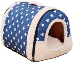 SENERY Print Pet House Warm Dog Bed Kennel Mat Blanket Cats Cushion Sofa For Puppies Small Medium Large Dogs -Dog Supplies Store 41KrwFh2aUL. AC