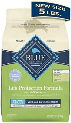 Blue Buffalo Small Breed Dog Food, Life Protection Formula, Natural Chicken & Brown Rice Flavor, Adult Dry Dog Food, 15 Lb Bag -Dog Supplies Store 41L1tMWSyPL. AC