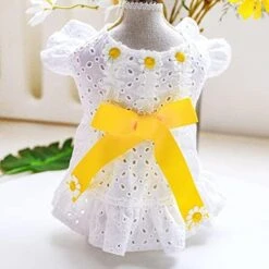 Puppy Cat Dog Wedding Princess Dress Skirt Summer Pet Clothes For Small Dogs Clothing Yorkshire Maltese Dresses A6 L -Dog Supplies Store 41LEgZlVeNL. AC