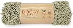 My Doggy Place Microfiber Dog Mat For Muddy Paws, 18" X 24" Charcoal - Absorbent And Quick-Drying Dog Paw Cleaning Mat, Washer And Dryer Safe - Non-Slip Rubber Backed Dog Floor Mat, Small -Dog Supplies Store 41Mu3Kpv9hL. AC