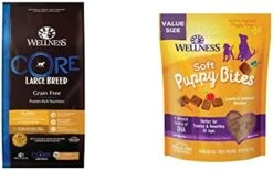 Wellness CORE Grain-Free High-Protein Large Breed Adult Dry Dog Food, Made In USA With Real Chicken & Natural Ingredients, With Glucosamine & Chondroitin To Support Joint Health (26-Pound Bag) 18 Wellness CORE Grain-Free High-Protein Large Breed Adult Dry Dog Food, Made In USA With Real Chicken & Natural Ingredients, With Glucosamine & Chondroitin To Support Joint Health (26-Pound Bag) -Dog Supplies Store 41PgT8qDTSL. AC