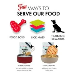 Grandma Lucy's PUREformance Pre-Mix Dog Food, Grain Free And Freeze-Dried - 3Lb Bag 7 Grandma Lucy's PUREformance Pre-Mix Dog Food, Grain Free And Freeze-Dried - 3Lb Bag -Dog Supplies Store 41Rdrx6mb2L