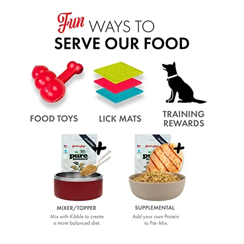 Grandma Lucy's PUREformance Pre-Mix Dog Food, Grain Free And Freeze-Dried - 3Lb Bag 4 Grandma Lucy's PUREformance Pre-Mix Dog Food, Grain Free And Freeze-Dried - 3Lb Bag - Image 4