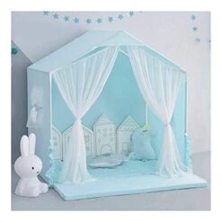 YangYan Pet Tent Nest Four Seasons Universal Removable And Washable Dog Kennel Teddy Small Dog Cat Pet Princess Bed Spring Summer Tent (Color : Pink, Size : 40cmx35cmx50cm) -Dog Supplies Store 41RjeM4HKQL