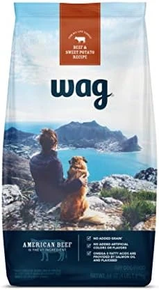 Amazon Brand - Wag Dry Dog Food Beef & Sweet Potato, Grain Free 4 Lb Bag 10 Amazon Brand - Wag Dry Dog Food Beef & Sweet Potato, Grain Free 4 Lb Bag - Image 10
