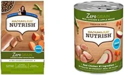 Rachael Ray Nutrish Zero Grain Dry Dog Food, Salmon & Sweet Potato Recipe, 23 Pounds -Dog Supplies Store 41TUqzOVKL. AC