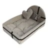 SENERY Removable Pet House Winter Warm Small Medium Dogs Bed Nest With Mat Cute Plush Cushion Mattress Puppy Kennel