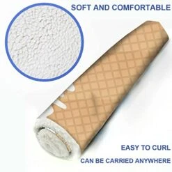 GENERIC Yellow Dog Bed Mat Breakfast Food Cartoon Like Image Puppy Dog Blanket Pet Blanket Small Dog Indoor Cat Kitten Fast Food Dessert 18" X 22" 19 GENERIC Yellow Dog Bed Mat Breakfast Food Cartoon Like Image Puppy Dog Blanket Pet Blanket Small Dog Indoor Cat Kitten Fast Food Dessert 18" X 22" -Dog Supplies Store 41TvP7FFS2L