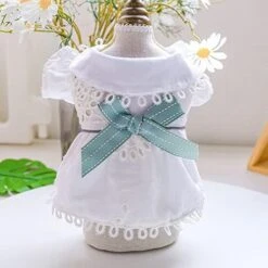 Puppy Cat Dog Wedding Princess Dress Skirt Summer Pet Clothes For Small Dogs Clothing Yorkshire Maltese Dresses A6 L -Dog Supplies Store 41WhR tFGRL. AC