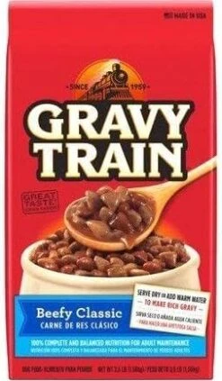 Gravy Train Beefy Classic Dry Dog Food, 3.5 Lb -Dog Supplies Store 41Y0V4fTGML. AC