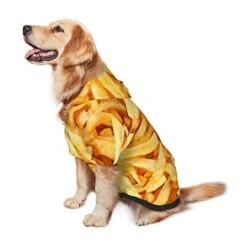 Realistic Fries Food Pet Dog Hoodie Costume Pets Wear Hoodies Winter Coat Cloth Sweaters Sweatshirts Jacket Pullover -Dog Supplies Store 41ZxuPtEkbL