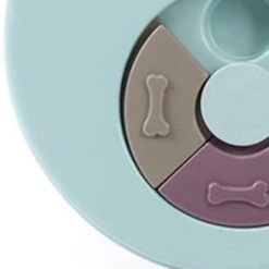 Vakitar Dog Treat Puzzle Interacive Cute Shape Slow Eating Dogs Food Puzzle Feeder Toys For Pet Dog(Claw Blue) -Dog Supplies Store 41aDAdFTY2L