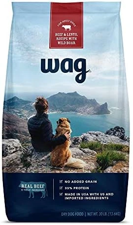 Amazon Brand - Wag High Protein Dry Dog Food Turkey & Lentil Recipe, Grain Free (30 Lb. Bag) 9 Amazon Brand - Wag High Protein Dry Dog Food Turkey & Lentil Recipe, Grain Free (30 Lb. Bag) - Image 9