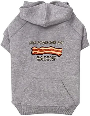 GENERIC Bacon Lover Dog Hoodie With Pocket - Food Dog Coat - Themed Dog Clothing - Black, XL 13 GENERIC Bacon Lover Dog Hoodie With Pocket - Food Dog Coat - Themed Dog Clothing - Black, XL - Image 13