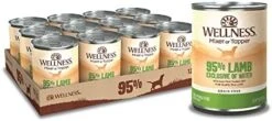 Wellness 95% Chicken Natural Wet Grain Free Canned Dog Food, 13.2-Ounce Can (Pack Of 12) 15 Wellness 95% Chicken Natural Wet Grain Free Canned Dog Food, 13.2-Ounce Can (Pack Of 12) -Dog Supplies Store 41c2SaecXzL. AC