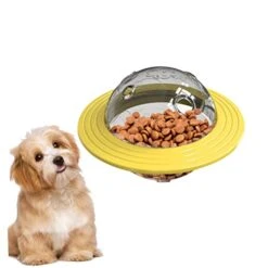 PATKAW Rolling Pet Toys Pet Food Dispenser Food Toy Dog Boredom Toys Dog Feeder Toy Dog Toys Interactive Pet Food Dispenser Toy Pet Food Leaking Toy Feed Training Toy Dog Bowl Dog Food -Dog Supplies Store 41c4mTT0cNL