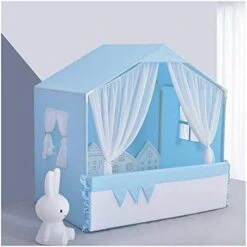 YangYan Pet Tent Nest Four Seasons Universal Removable And Washable Dog Kennel Teddy Small Dog Cat Pet Princess Bed Spring Summer Tent (Color : Pink, Size : 40cmx35cmx50cm) -Dog Supplies Store 41crBUkOqvL. AC