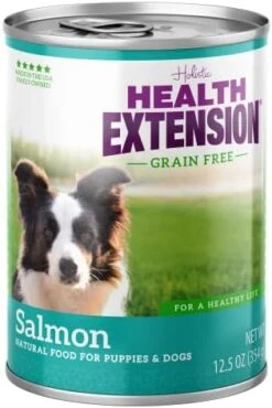 Health Extension Wet Dog Food, Gluten And Grain-Free, Healthy Natural Food Canned For Puppies, Chicken Recipe (5.5 Oz / 156 G) (Pack Of 24) -Dog Supplies Store 41djND KpLL. AC