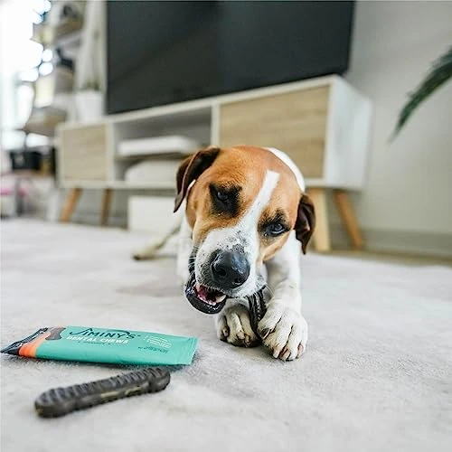 Jiminy's Dental Chews Extra Small – Cinnamon Dog Dental Chews, Teeth Cleaning Dog Treats, Reduce Tartar And Plaque, Made In USA, Cruelty Free, Dog Breath Freshener – 38 Chews 2 Jiminy's Dental Chews Extra Small – Cinnamon Dog Dental Chews, Teeth Cleaning Dog Treats, Reduce Tartar And Plaque, Made In USA, Cruelty Free, Dog Breath Freshener – 38 Chews - Image 2