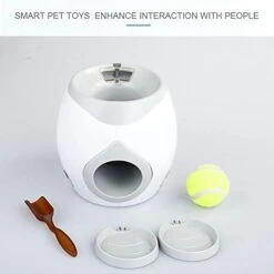 Newooh Automatic Pet Feeders, Food Dispenser For Dog Cat Small Animals, Fetch Tennis Ball Launcher Dog Training Toys, Interactive Throwing Ball Machine 7 Newooh Automatic Pet Feeders, Food Dispenser For Dog Cat Small Animals, Fetch Tennis Ball Launcher Dog Training Toys, Interactive Throwing Ball Machine -Dog Supplies Store 41eb9wCBOvL