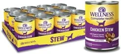 Wellness Complete Health Natural Wet Canned Dog Food Turkey & Sweet Potato, 12.5-Ounce Can (Pack Of 12) -Dog Supplies Store 41egCkNnH9L. AC