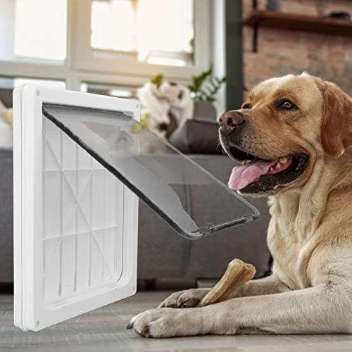 Cat Door, Guard Food Wear Resistant Universal Controllable Access Pet Flap Door For Dog Holes For Cat Holes White S 1 Cat Door, Guard Food Wear Resistant Universal Controllable Access Pet Flap Door For Dog Holes For Cat Holes White S
