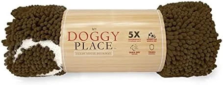 My Doggy Place Microfiber Dog Mat For Muddy Paws, 31" X 20" Charcoal With Paw Print - Absorbent And Quick-Drying Dog Paw Cleaning Mat, Washer And Dryer Safe - Non-Slip Rubber Backed Pet Mat, Medium 10 My Doggy Place Microfiber Dog Mat For Muddy Paws, 31" X 20" Charcoal With Paw Print - Absorbent And Quick-Drying Dog Paw Cleaning Mat, Washer And Dryer Safe - Non-Slip Rubber Backed Pet Mat, Medium - Image 10