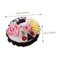 POPETPOP Cake Smell Pad Dogman Toys Dog Treat Dispenser Toy Food Decor Dog Foraging Mat Pet Blanket Cat Bowl Blanket Pet Foraging Mat Pet Accessory Adorable Sniffle Blanket Puppy Decorate -Dog Supplies Store 41fVdVsAYHL