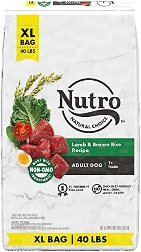 NUTRO NATURAL CHOICE Adult Dry Dog Food, Lamb & Brown Rice Recipe Dog Kibble, 40 Lb. Bag 7 NUTRO NATURAL CHOICE Adult Dry Dog Food, Lamb & Brown Rice Recipe Dog Kibble, 40 Lb. Bag - Image 7