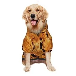 Realistic Cookies Food Pet Dog Hoodie Costume Pets Wear Hoodies Winter Coat Cloth Sweaters Sweatshirts Jacket Pullover
