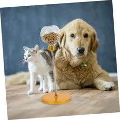 POPETPOP 2pcs Slow Food Ball Automatic Pet Feeders Dog Food Automatic Feeder Puppy Dog Dog Training Exercise Slow Feed Bowl Puppy Dog Treat Dog Treats Dispensing Ball Yellow 13 POPETPOP 2pcs Slow Food Ball Automatic Pet Feeders Dog Food Automatic Feeder Puppy Dog Dog Training Exercise Slow Feed Bowl Puppy Dog Treat Dog Treats Dispensing Ball Yellow -Dog Supplies Store 41gd0J0muZL