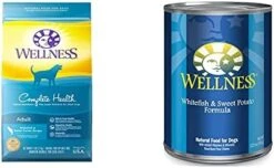 Wellness Complete Health Natural Wet Canned Dog Food Turkey & Sweet Potato, 12.5-Ounce Can (Pack Of 12) -Dog Supplies Store 41hE8qWlxgL. AC