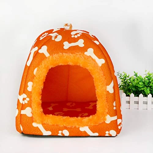 SENERY Warm Mongolian Yurts Shape Dog Bed Cave Foldable Cat Castle Bone Puppy House Tent Kennel Nest Small Dog Cushion 6 SENERY Warm Mongolian Yurts Shape Dog Bed Cave Foldable Cat Castle Bone Puppy House Tent Kennel Nest Small Dog Cushion - Image 6
