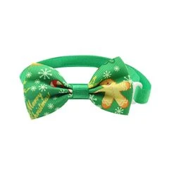 Cat S For Food And Water For 2 Cats Bow Tie Christmas Bow Dog Snowman 30PC Cat Snowflake Tie Accessories Series Pet Pet -Dog Supplies Store 41i1od6lEiL