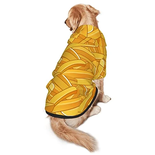 Fries Pattern Fast Food Pet Dog Hoodie Costume Pets Wear Hoodies Winter Coat Cloth Sweaters Sweatshirts Jacket Pullover 1 Fries Pattern Fast Food Pet Dog Hoodie Costume Pets Wear Hoodies Winter Coat Cloth Sweaters Sweatshirts Jacket Pullover