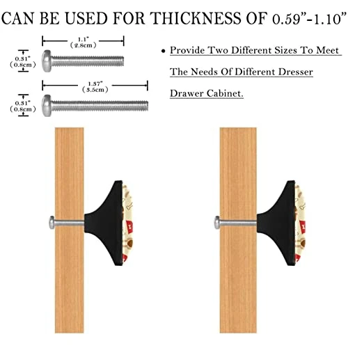 GENERIC 4 Pack Rectangular Handle Lovely Little Dog Bone Dog Food Cabinet Knobs Drawer Pulls 4 GENERIC 4 Pack Rectangular Handle Lovely Little Dog Bone Dog Food Cabinet Knobs Drawer Pulls - Image 4