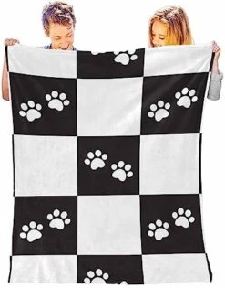 InterestPrint Bed Blankets Dog Paw Bone Food Bowl Ball Toy Throw Blanket For Couch Durable Blanket Warm Blanket For Everyone 70"(W) X 80"(L) 19 InterestPrint Bed Blankets Dog Paw Bone Food Bowl Ball Toy Throw Blanket For Couch Durable Blanket Warm Blanket For Everyone 70"(W) X 80"(L) -Dog Supplies Store 41iWVQcsZfL. AC