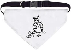 Small 'Mouse With Food' Dog/Cat/Pet Bandana (PD00032509) -Dog Supplies Store 41icX8WJ2OL. AC