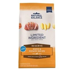 Natural Balance Limited Ingredient Diet Puppy Grain-Free Dry Dog Food Duck And Potato Formula 4 Pound (Pack Of 1)