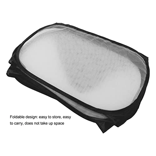 Jakoo Small Animal Tent, Breathable, Durable, Foldable, Small Animal Playpen, Easy Access For Pets Black 2 Jakoo Small Animal Tent, Breathable, Durable, Foldable, Small Animal Playpen, Easy Access For Pets Black - Image 2